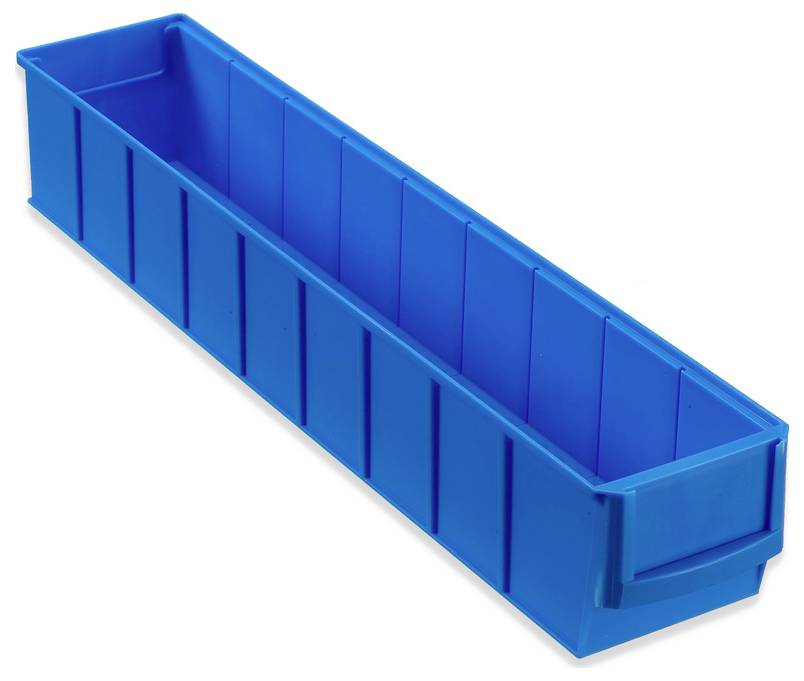 Allit 456560 Storage bin (L x W x H) 500 x 91 x 81 mm Blue 1 pc(s)