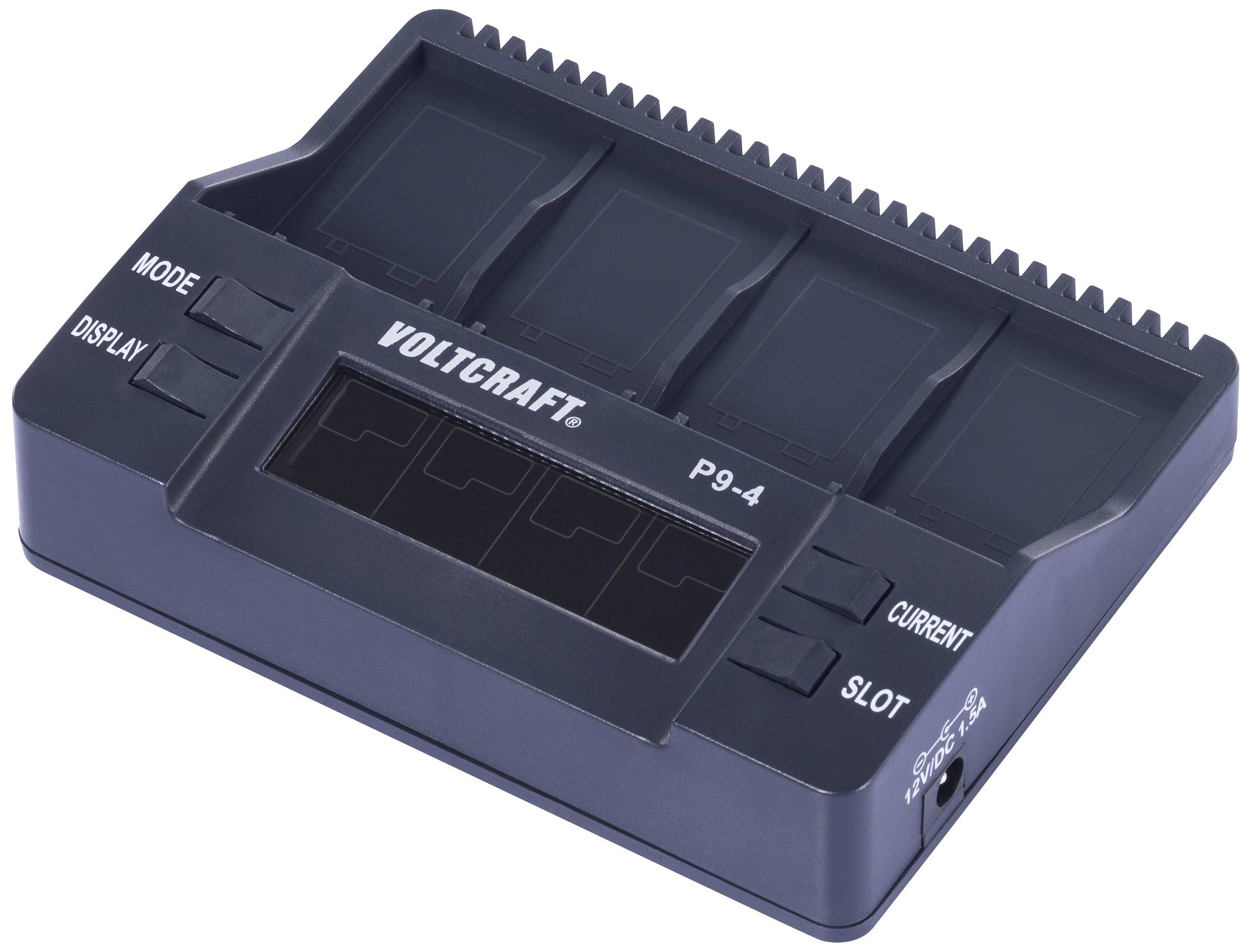 VOLTCRAFT P9-4 9V battery charger NiCd, NiMH, Li-ion 9V PP3