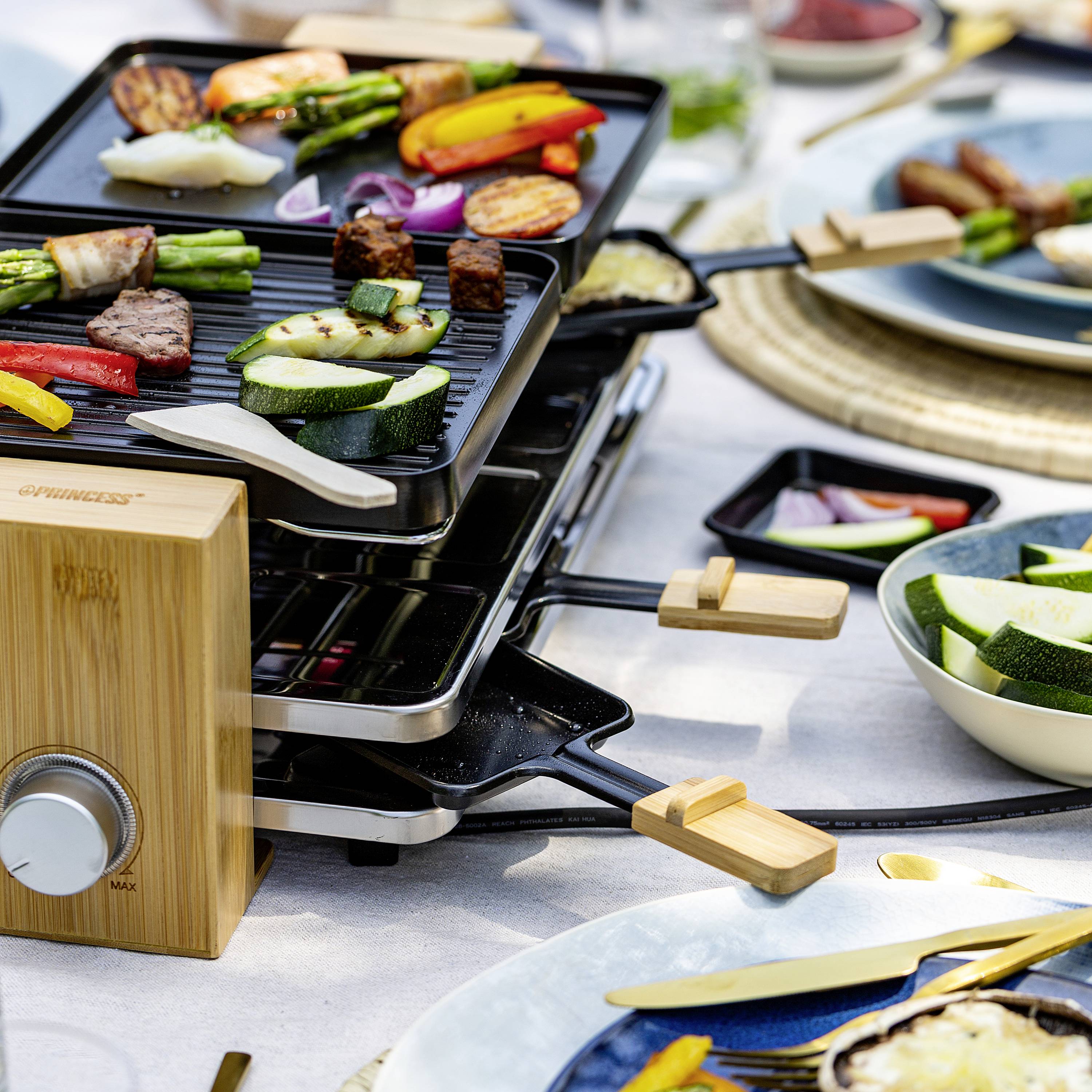 raclette bamboo