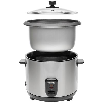 Princess 01.271950.01.001 Rice cooker Stainless steel, Black 