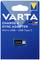 'VARTA Charge & Sync Adapter' Packaging with Micro USB to USB Type C Adapter, VARTA brand, blue background colour.
