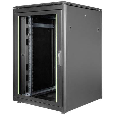 Digitus DN-19 22U-8/8-B-1 19" server rack cabinet (W x H x D) 800 x 1164 x 800 mm 22 U Black (RAL 9005)