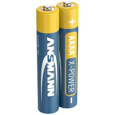 Ansmann X-Power AAAA battery AAAA  Alkali-manganese 1.5 V  2 pc(s)