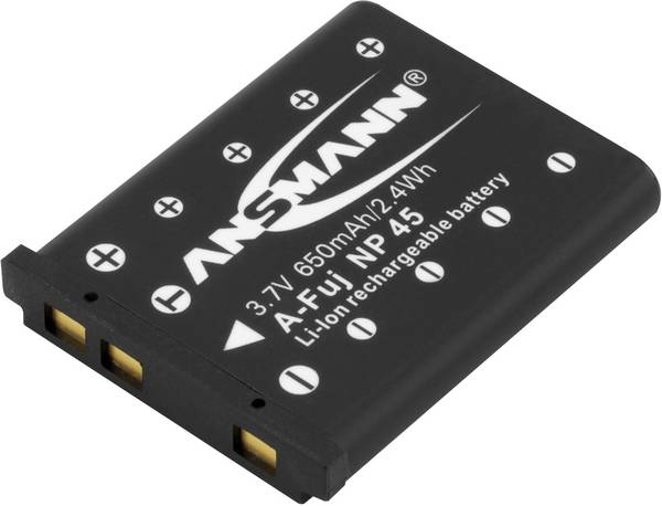 Ansmann A-Fuji NP 45 Camera battery replaces original battery (camera) NP-45 3.7 V 650 mAh