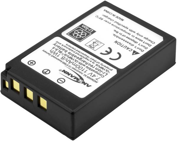 Ansmann A-Oly BLS-5 Camera battery replaces original battery (camera) BLS-5 7.4 V 1100 mAh