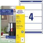 Avery Zweckform L4761-10 folder labels, Home Office, small pack, A4 with ultragrip, 61 x 192 mm, 10 sheets/40 labels, white