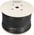 A large cable drum with black cable, bearing the "Digitus Professional" label. Suitable for professional cabling projects.