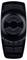 Black remote control with buttons for adjusting brightness and four numerical buttons for setting light programmes.