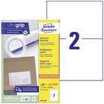 Avery Zweckform 3655-200 Universal labels, A4 with ultragrip, 210 x 148 mm, 220 sheets/440 labels, white