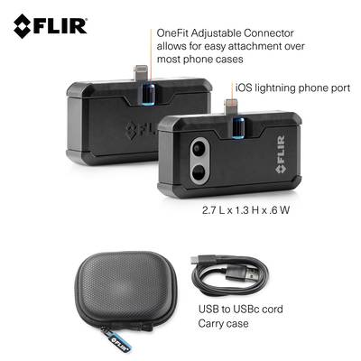 FLIR One Pro iOS Smartphone thermal imager -20 up to +400 °C 160 x 120 Pixel 8.7 Hz-2