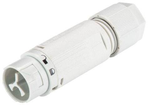 Wieland Electric 46.032.4554.0 Bullet connector Plug, straight Total number of pins: 2 Series (round connectors): RST® MINI 1 pc(s)