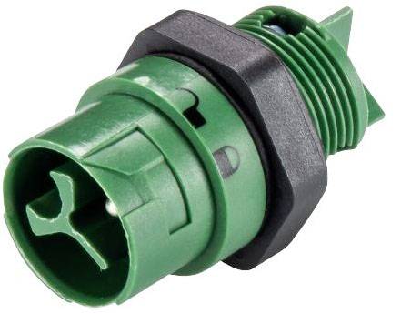Wieland Electric 46.032.5055.7 Bullet connector Plug, mount Total number of pins: 2 + PE Series (round connectors): RST® MINI 1 pc(s)