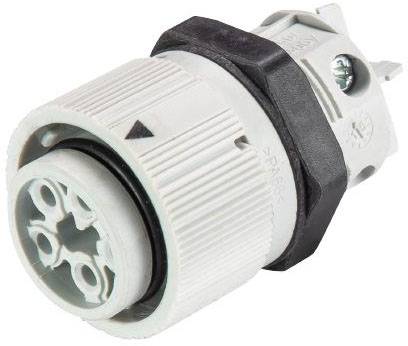 Wieland Electric 46.051.5054.0 Bullet connector Socket, built-in Total number of pins: 3 + PE Series (round connectors): RST® MINI 1 pc(s)
