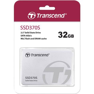 Transcend SSD370S 32 GB 2.5" (6.35 cm) internal SSD SATA 6 Gbps Retail TS32GSSD370S