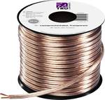 Speaker cable 2 x 1.50 mm² Transparent Conrad Components 607168 30 m