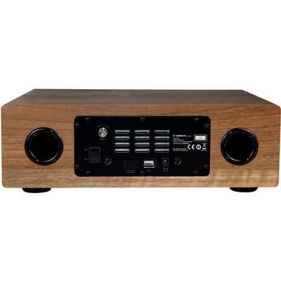 Albrecht DR 890 Internet desk radio DAB+, FM, Internet AUX, Bluetooth, CD, USB, Wi-Fi, Internet radio Walnut-2