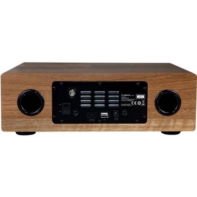 Albrecht DR 890 Internet desk radio DAB+, FM, Internet AUX, Bluetooth, CD, USB, Wi-Fi, Internet radio Walnut-5