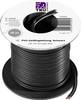 TRU COMPONENTS 1565082 Strand 2 x 0.75 mm² Black 10 m