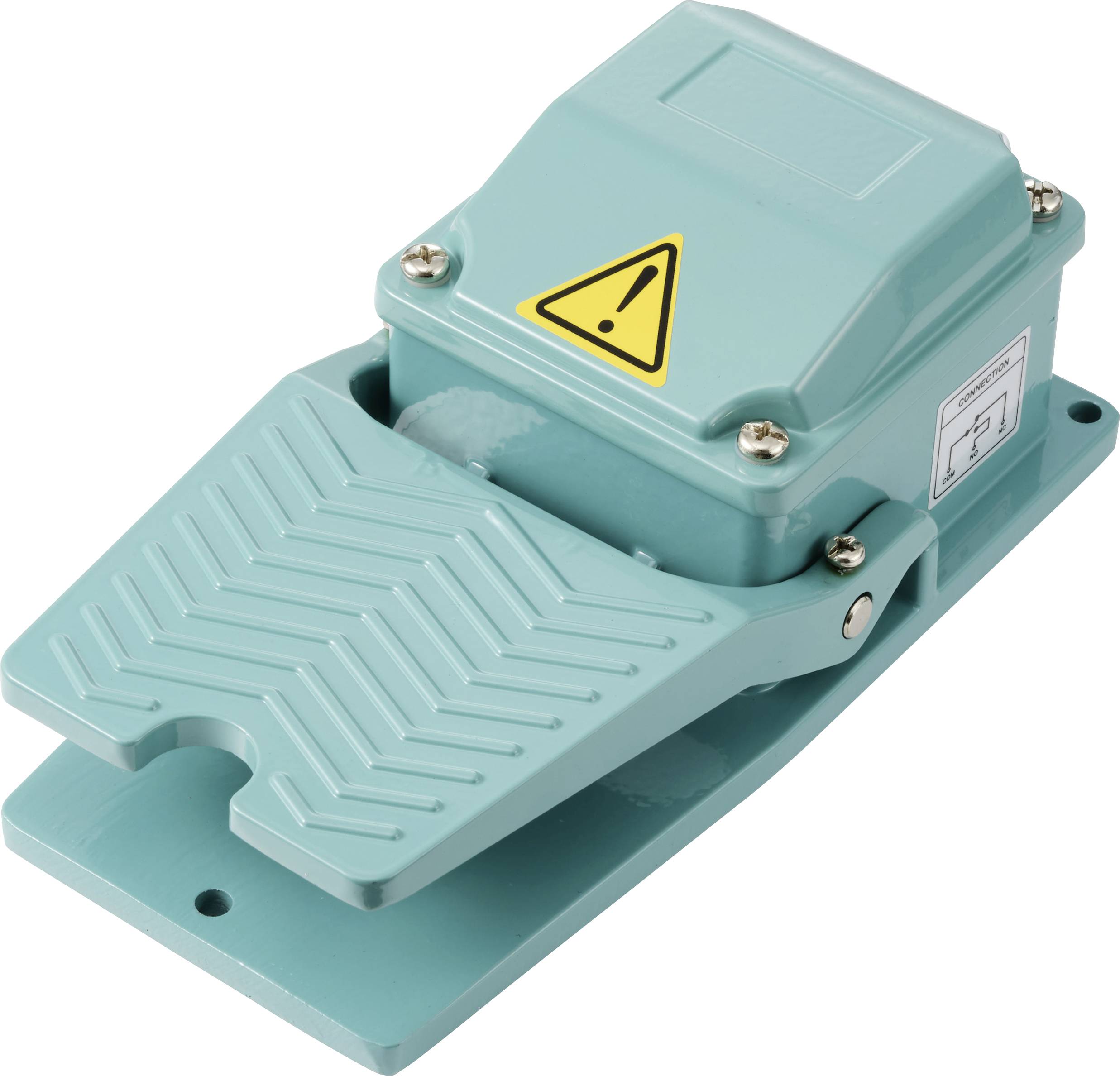 TRU COMPONENTS XF-402 Foot switch 250 V AC 15 A 1-pedal 1 maker 1 pc(s)