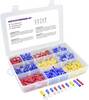 TRU COMPONENTS 731306 Crimp connector set 0.50 mm² 2.50 mm² Blue, Yellow, Red 1000 pc(s)