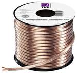 Speaker cable 2 x 2.50 mm² Transparent Conrad Components 607012 20 m
