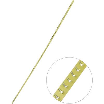 TRU COMPONENTS PCB terminal strip single-row Total number of pins 100 Epoxide (L x W x H) 620 x 9 x 1.5 mm 1 pc(s)-0