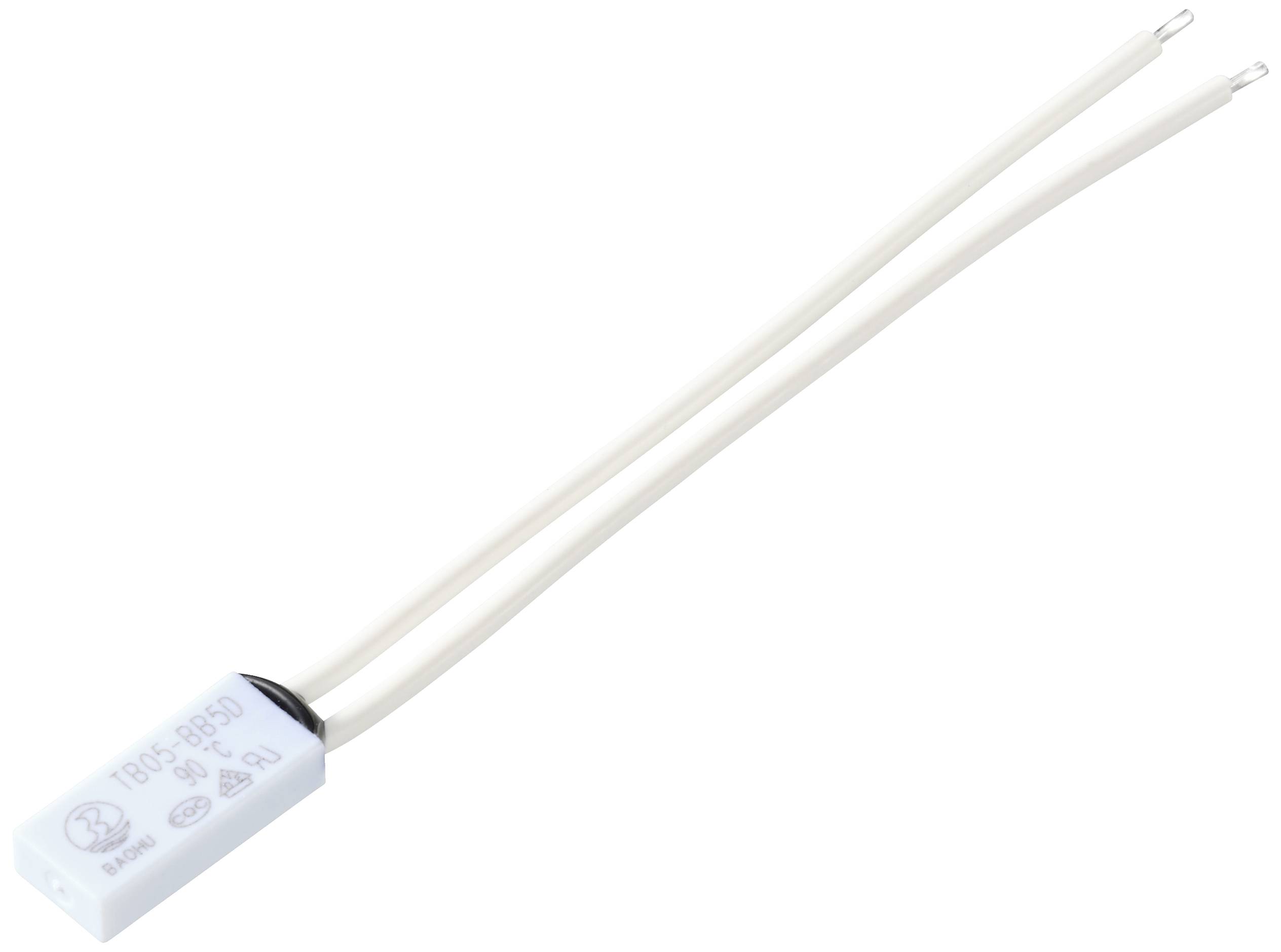 TRU COMPONENTS TB05-BB5D-90 Temperature monitor 0 up to +160 °C Radial lead 1 breaker