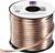 A roll of transparent speaker cable, 30 metres long, by 'TRU COMPONENTS'. The cable is suitable for connecting audio devices.