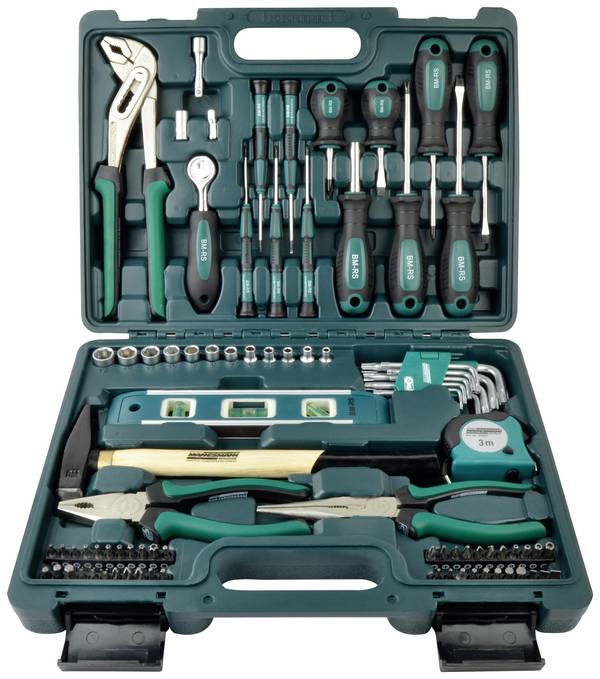 Brüder Mannesmann 408590 M29084 Tool kit DIYers Case