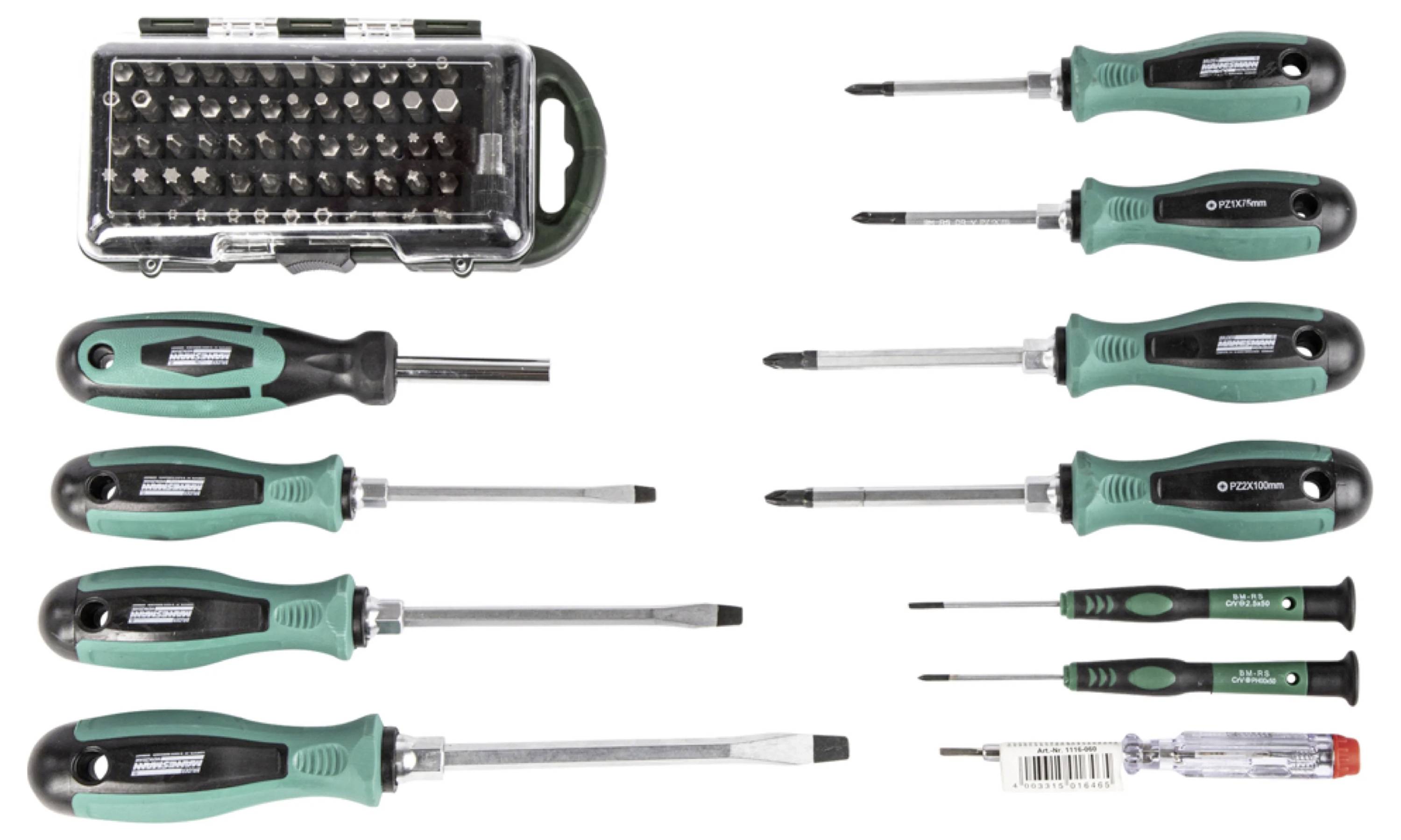 Brüder Mannesmann M29078 DIYers Tool box (+ tools) 160-piece (L x W x H) 454 x 350 x 135 mm-2