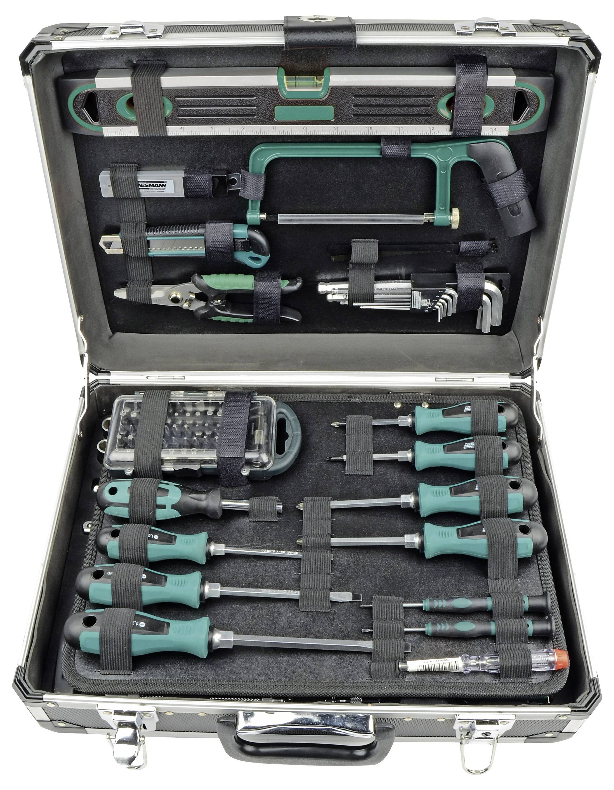 Brüder Mannesmann M29078 DIYers Tool box (+ tools) 160-piece (L x W x H) 454 x 350 x 135 mm-6
