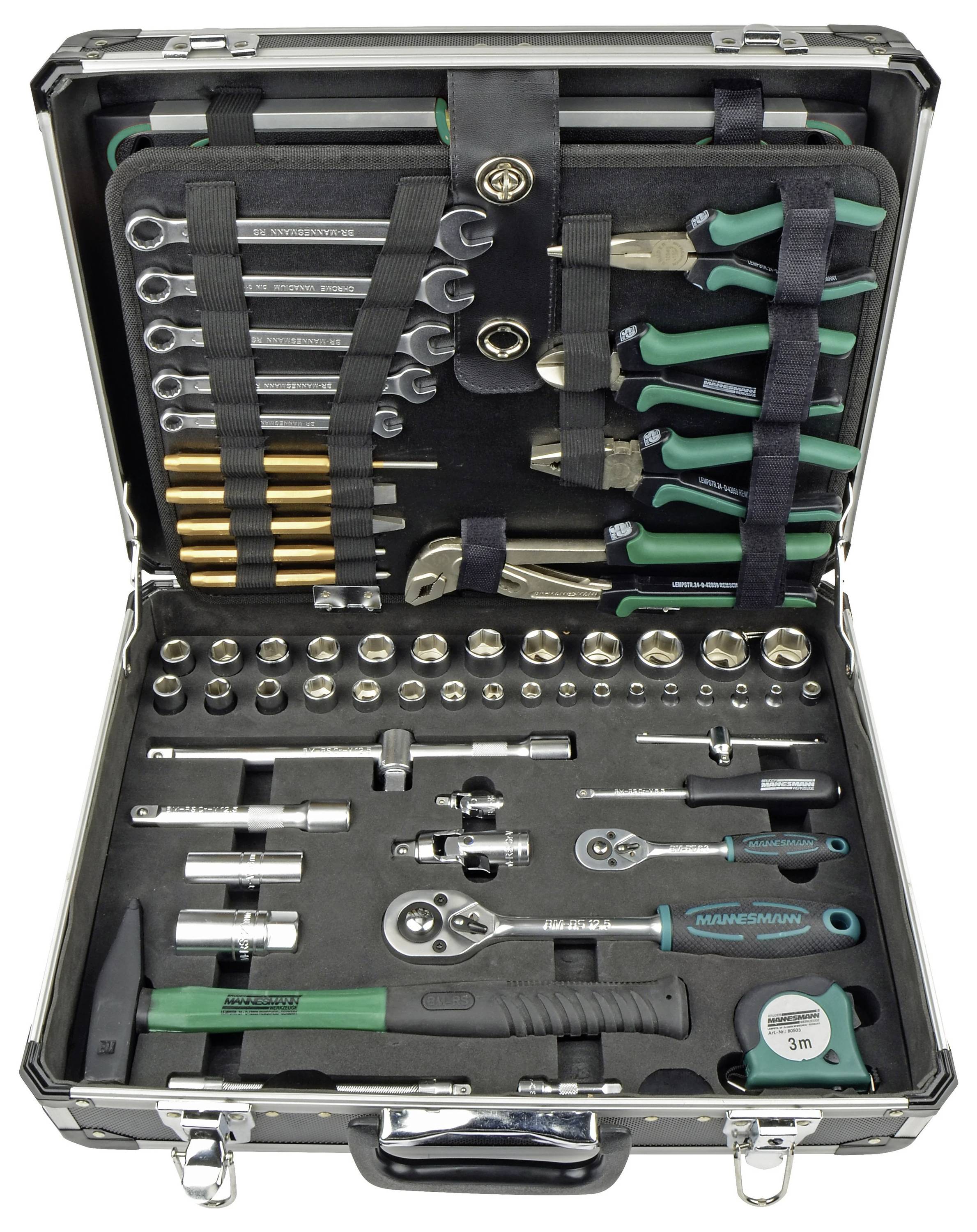 Brüder Mannesmann M29078 DIYers Tool box (+ tools) 160-piece (L x W x H) 454 x 350 x 135 mm-7