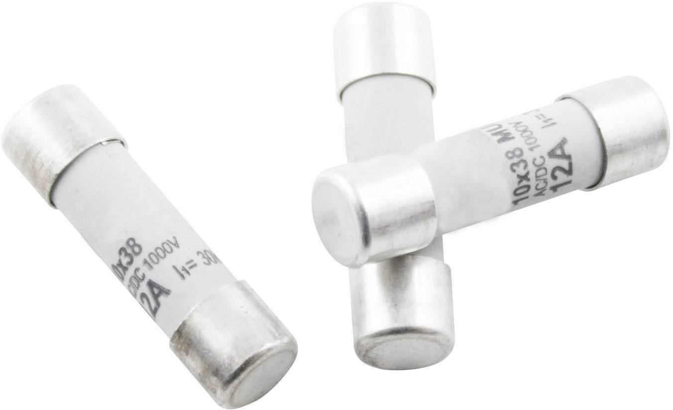 TRU COMPONENTS 1576903 TC-1038627 Micro fuse (Ø x L) 10.3 mm x 38 mm 10 A 500 V Quick response -F- Content 1 pc(s)