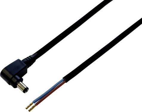 TRU COMPONENTS 1582287 Low power cable Low power plug - Open cable ends 5.5 mm 2.1 mm   2.00 m 1 pc(s)