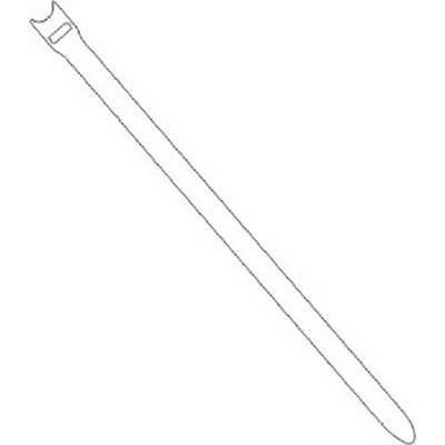 A cable tie with a wavy surface and a fixable head, used for bundling cables.