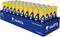 A pack of 40 Varta AA alkaline batteries in blue and yellow packaging, manufactured in Germany.