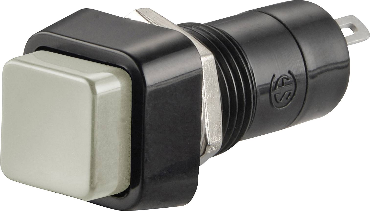 TRU COMPONENTS 1587697 TC-R13-23A-05WS Pushbutton 250 V AC 1.5 A 1 x Off/(On) momentary 1 pc(s)