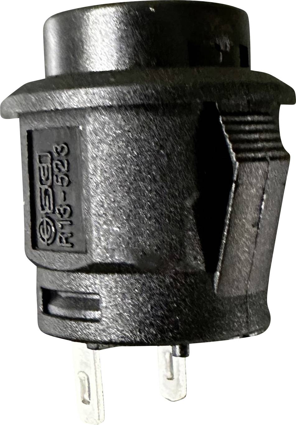 TRU COMPONENTS 1587752 TC-R13-523A-05RT Pushbutton 250 V AC 1.5 A 1 x Off/(On) momentary 1 pc(s)