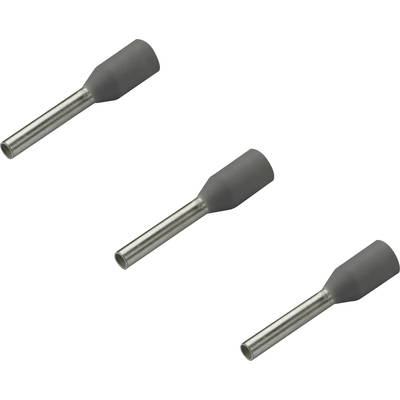 Three silver sleeves with grey insulation, geometrically arranged.