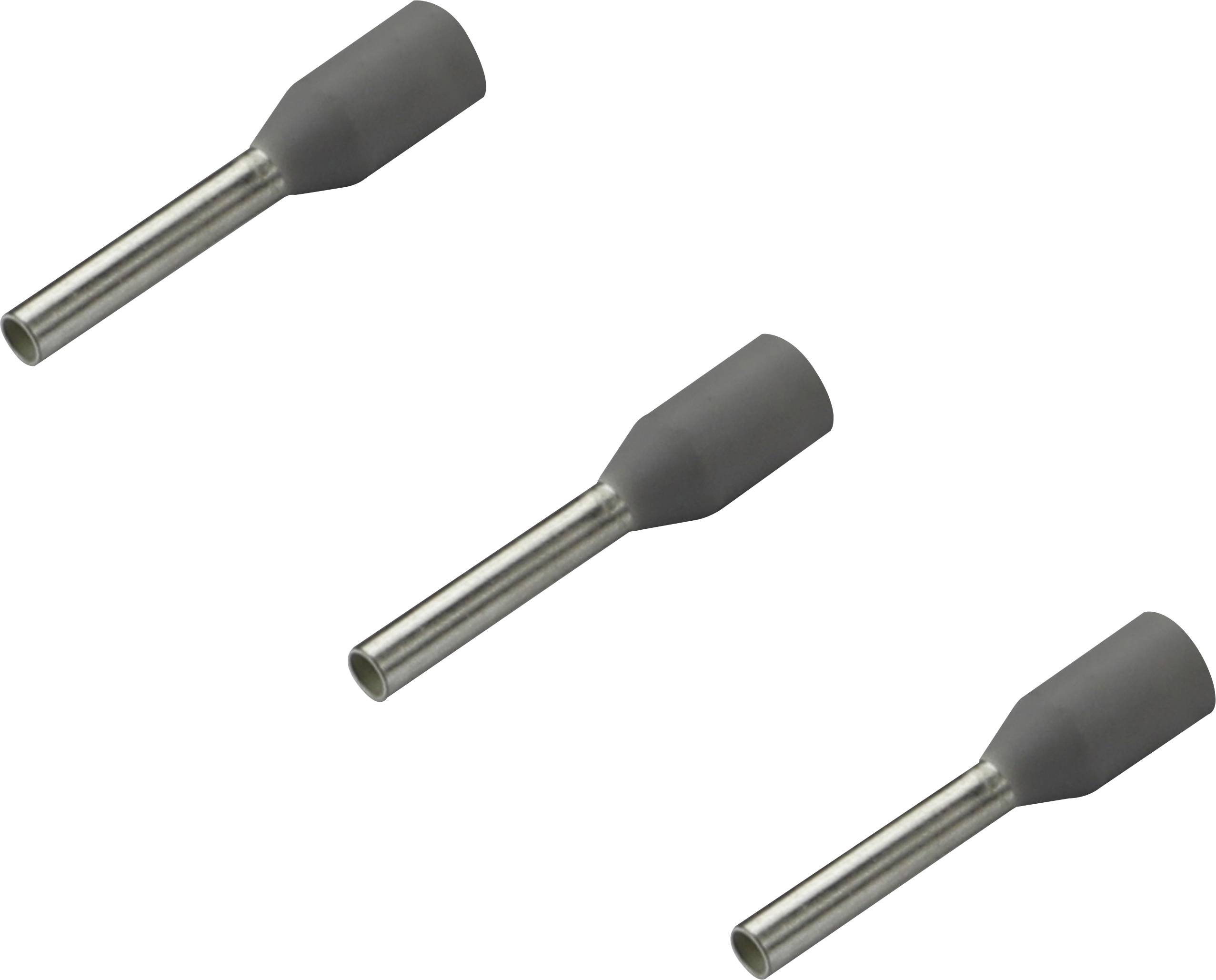 Rittal 4050.731 Ferrule 0.75 mm² Partially insulated Grey 500 pc(s)