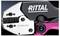 The image shows a tool bearing the label 'RITTAL', which appears to provide a clamping adjustment or cutting function.