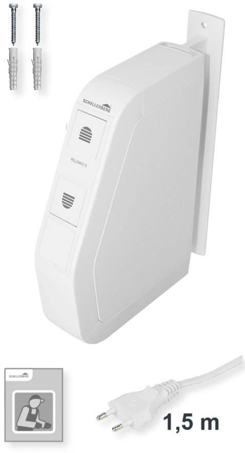 Schellenberg 10553 RD 75 STANDARD Electric belt winder 14 mm, 15 mm Surface-mount-1