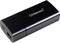 Portable black power bank charger by Intenso with USB and micro-USB ports. Suitable for mobile device charging.