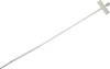 TRU COMPONENTS 1593125 TC-MCV-200SS203 Lead marker Writing area: 25 x 8 mm Ecru 100 pc(s)