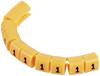 TRU COMPONENTS TC-MB1/1203 Pre-printed cable marker Imprint 1 Outside diameter range 3 up to 3.60 mm