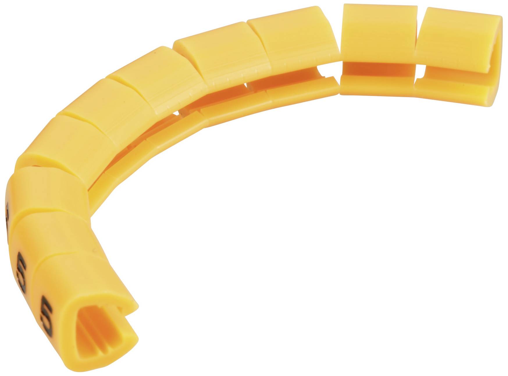 TRU COMPONENTS TC-MB1/5203 Pre-printed cable marker Imprint 5 Outside diameter range 3 up to 3.60 mm-1