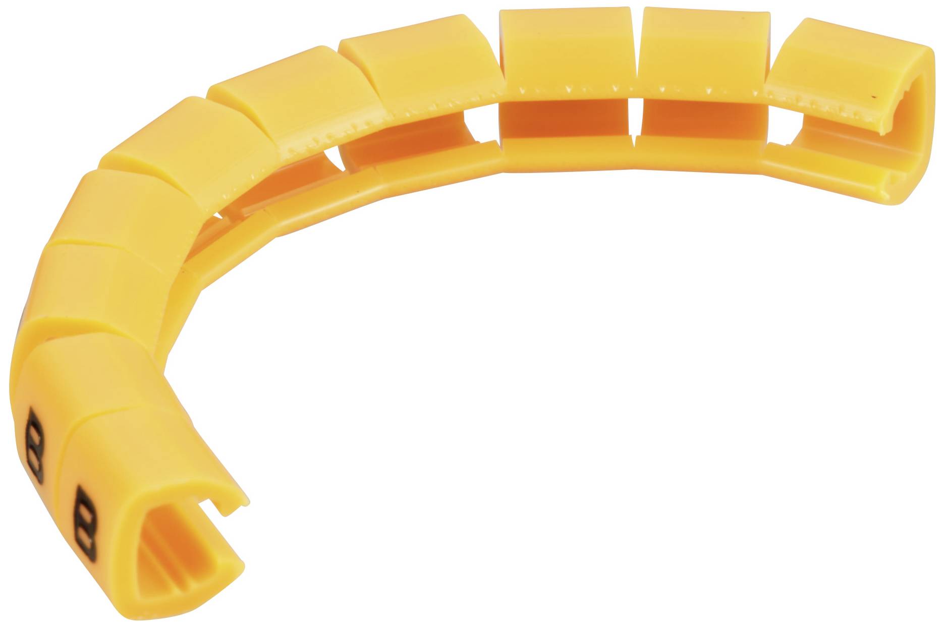 TRU COMPONENTS TC-MB1/B203 Pre-printed cable marker Imprint B Outside diameter range 3 up to 3.60 mm-1