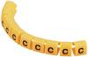 TRU COMPONENTS TC-MB1/C203 Pre-printed cable marker Imprint C Outside diameter range 3 up to 3.60 mm