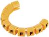 TRU COMPONENTS TC-MB1/F203 Pre-printed cable marker Imprint F Outside diameter range 3 up to 3.60 mm