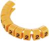 TRU COMPONENTS TC-MB2/2203 Pre-printed cable marker Imprint 2 Outside diameter range 4 up to 5.10 mm